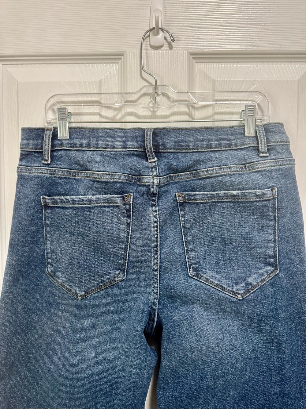Kensie Jeans The Kaya High-Rise Wide-Leg Ankle Jeans - Picture 4 of 7